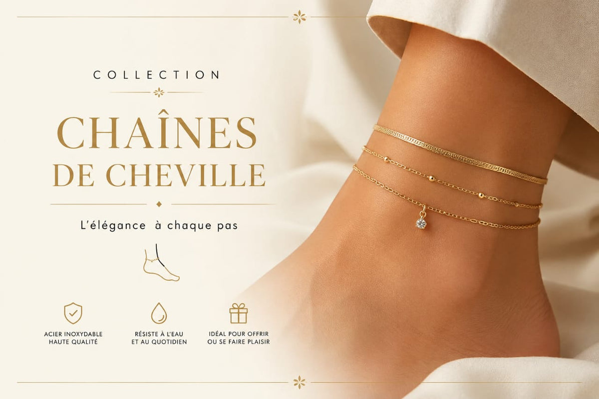 Chaînes de Cheville Élégantes