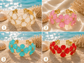 Bracelet manchette Fleur
