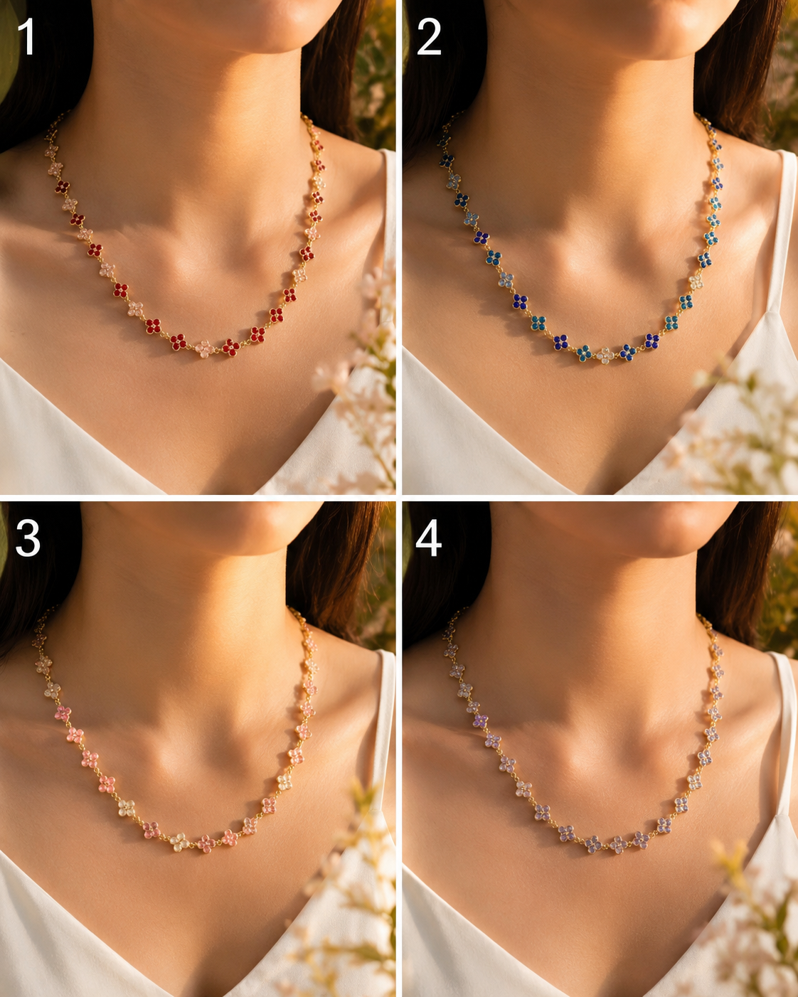 Collier Fleur Élégance – Raffinement et féminité