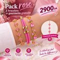 💎 Pack 3 Bracelets + Gourmette Gratuite 🎁