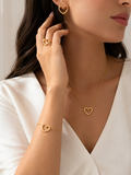 ✨ Ensemble de Bijoux Cœur Élégance Intemporelle ✨