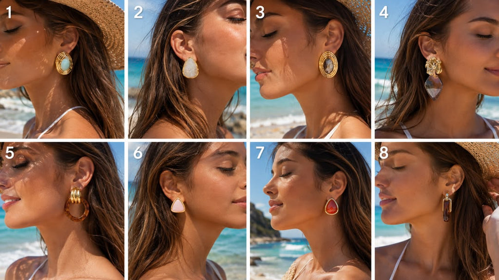 Boucles d'oreilles d'été – Collection Colorée & Tendance ☀️🌊