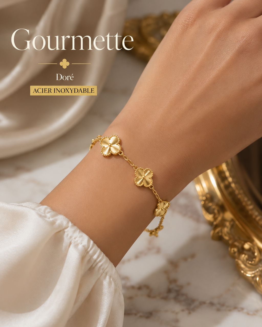 3 bracelets plus gourmette offert🎁