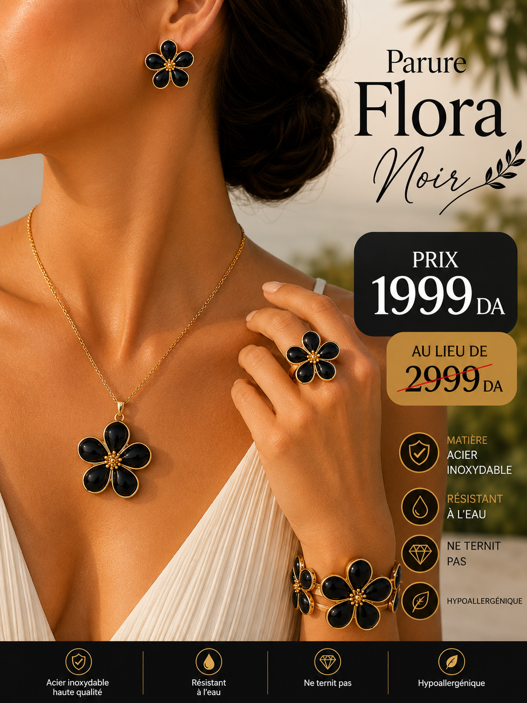 🌸 Parure Flora – أناقة تزهر معك